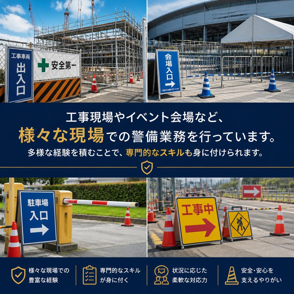 多様な現場での経験