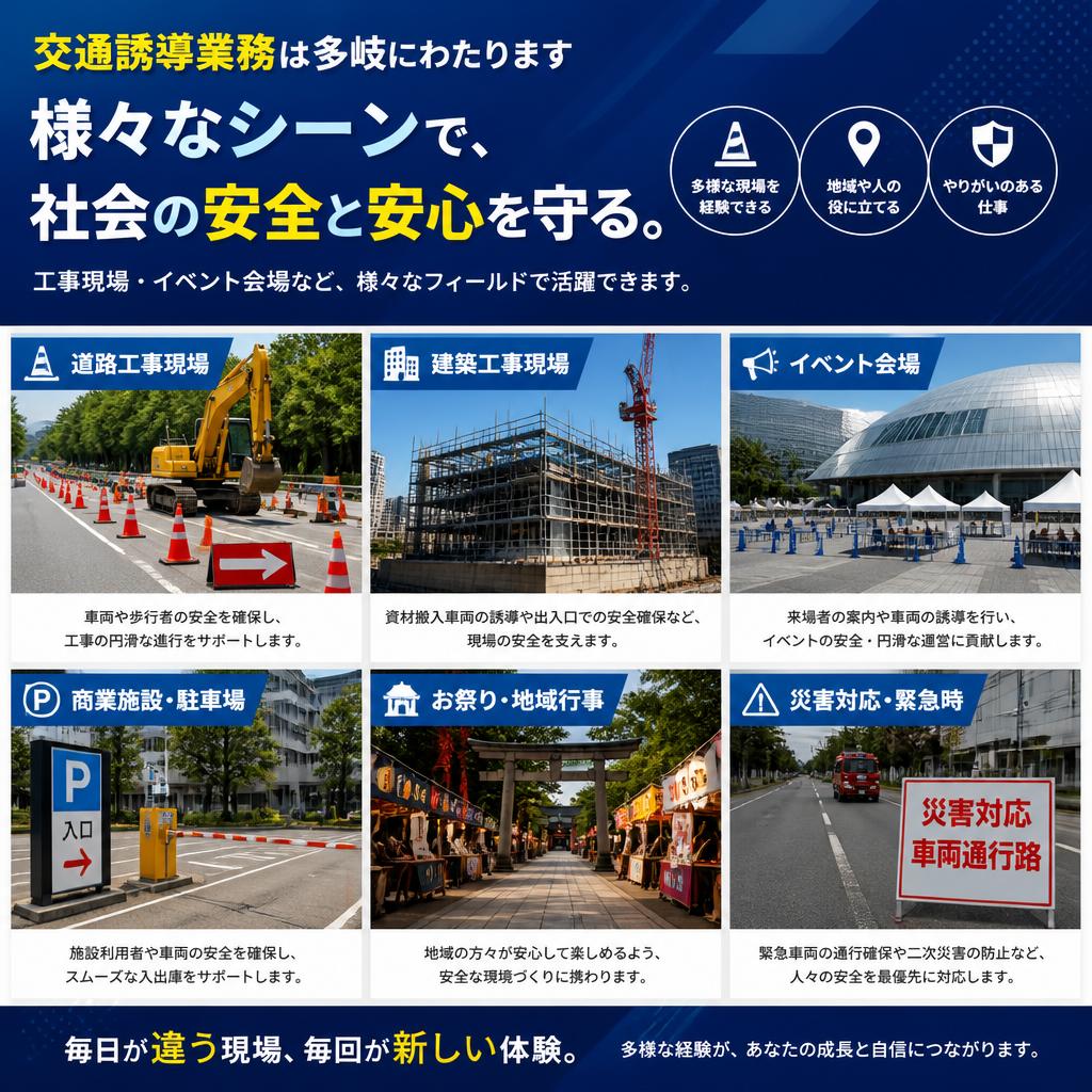 多様な現場での経験