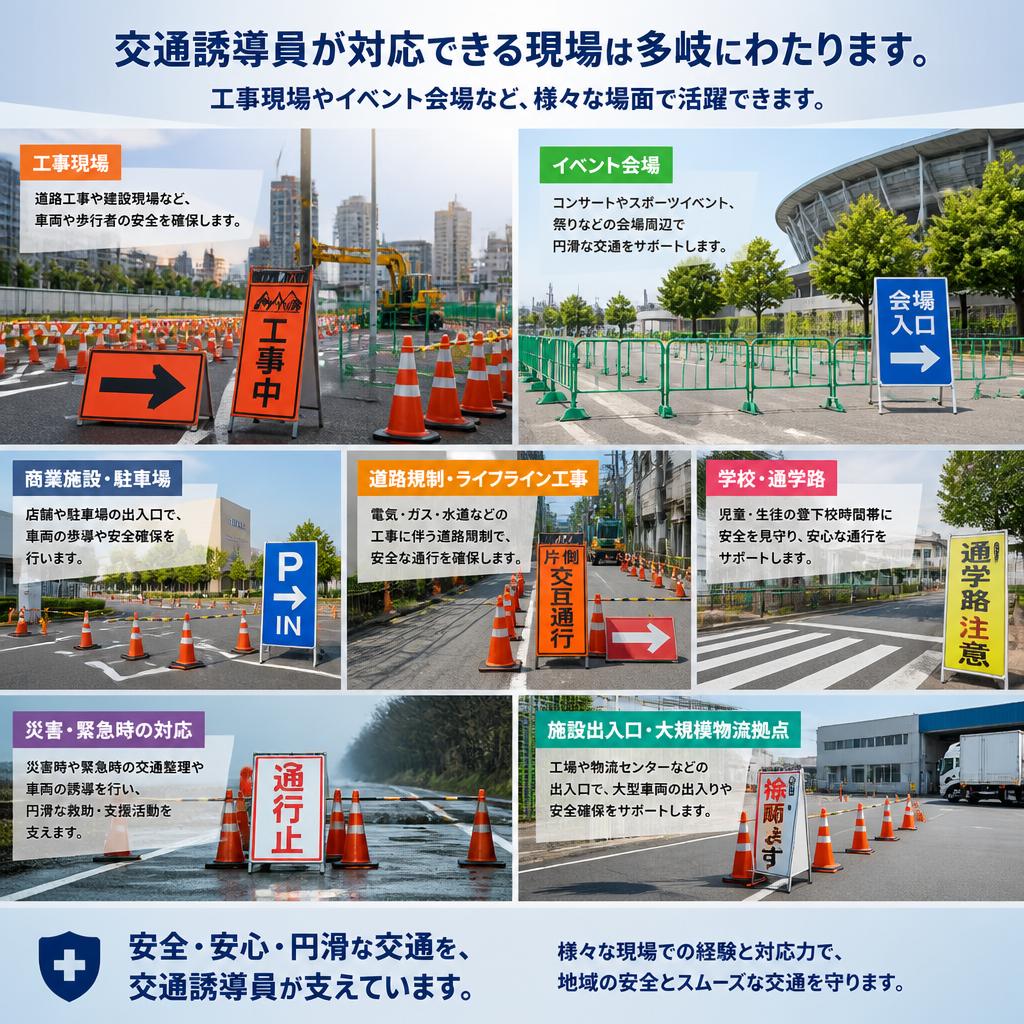 あらゆる現場に対応可能