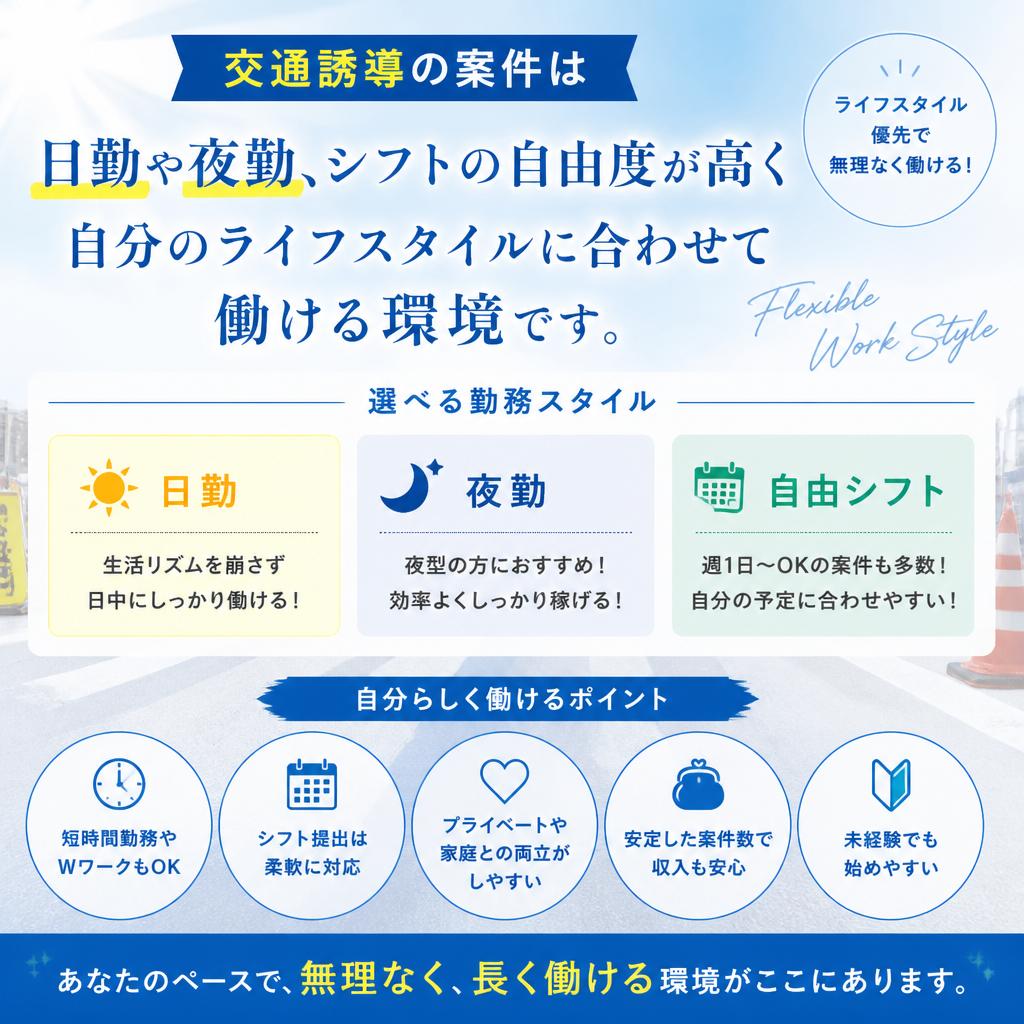 4. シフトの柔軟性