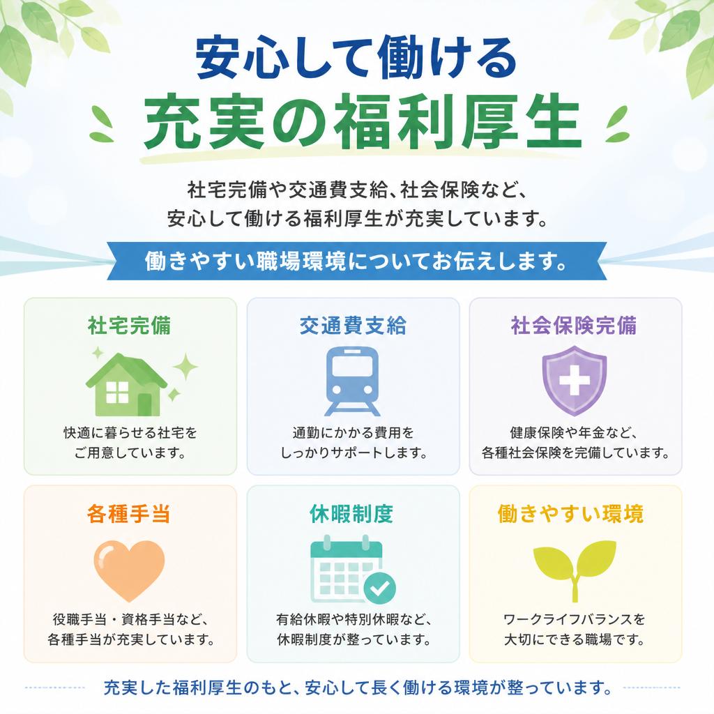 5. 労働条件と福利厚生