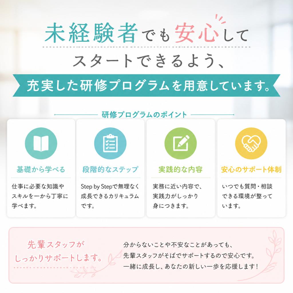 充実した研修制度