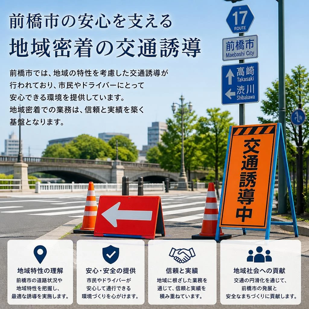 前橋市での交通誘導業務の特徴